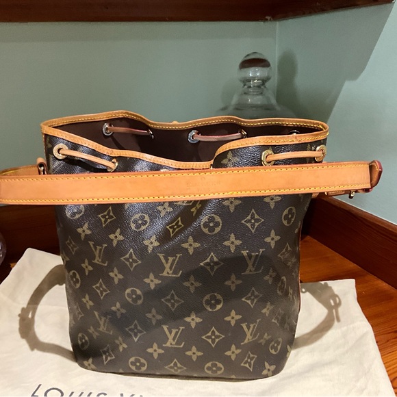 Brown Monogram Drawstring Bag - Picture 11 of 13